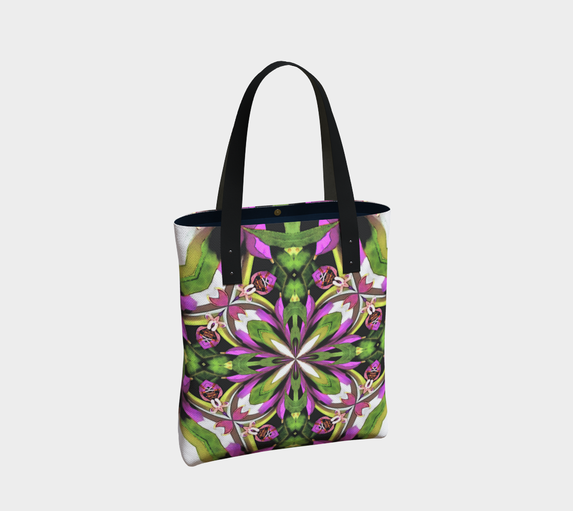 Bohemian Accessories Floral Mandala Designer Print Tote Bag
