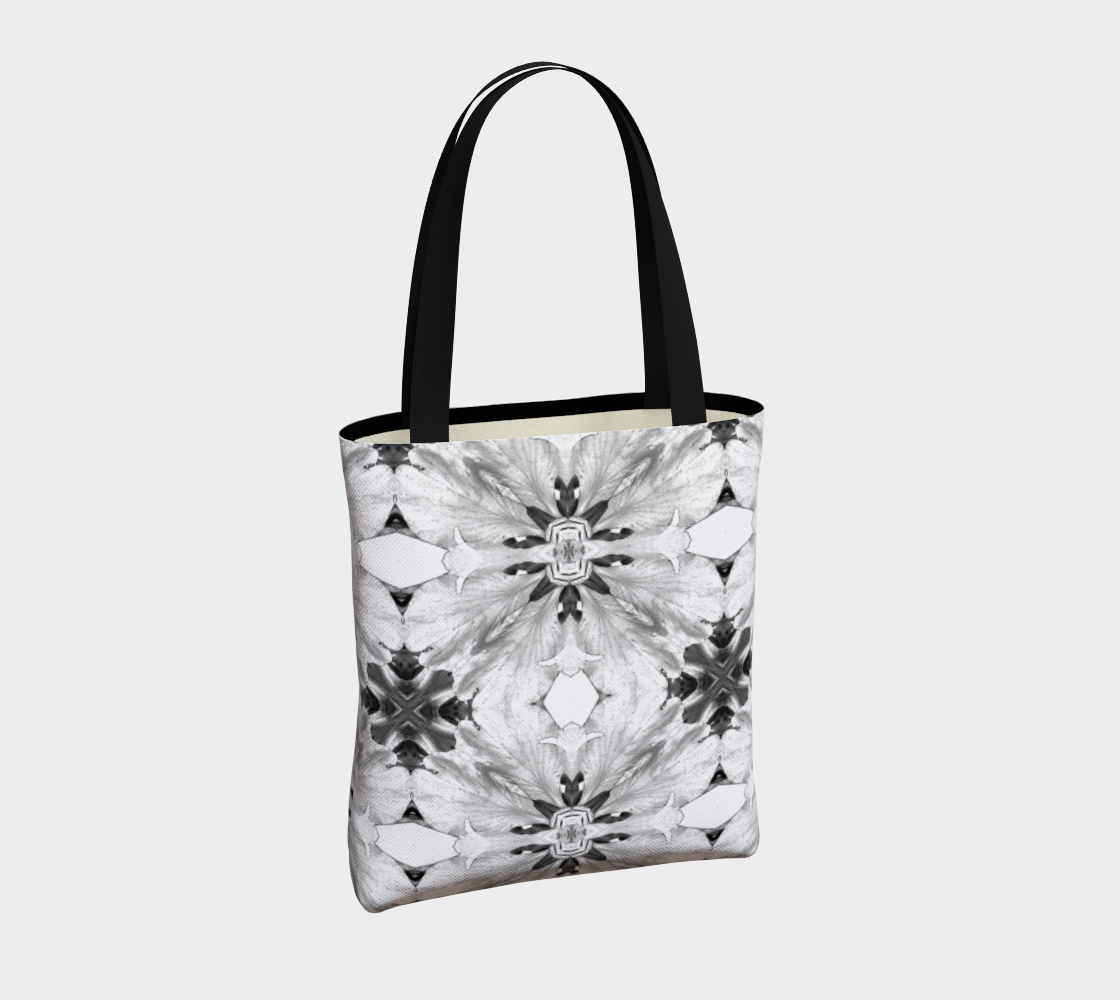 Floral Botanical Print Nature Theme Tote Bag