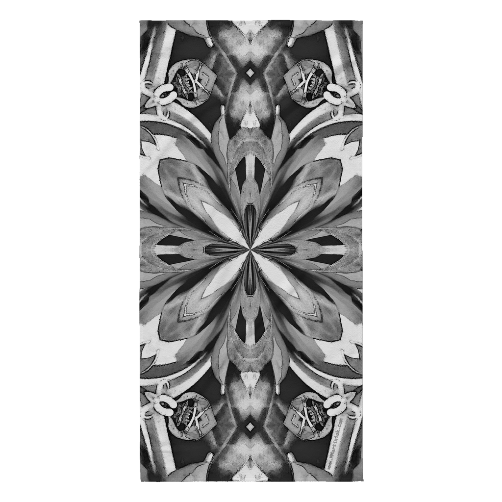 Summer Colors Beach Towel Festival Blanket Sunning Mat Sun Blanket Botanical Print