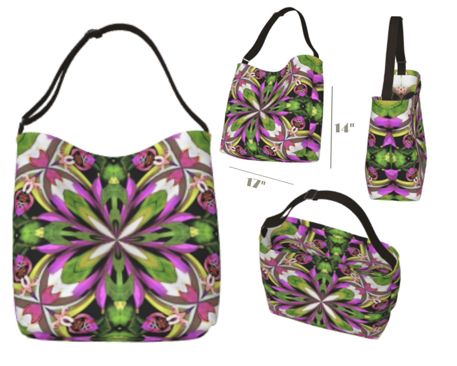 Stretch Fabric Foldable Tote Bag