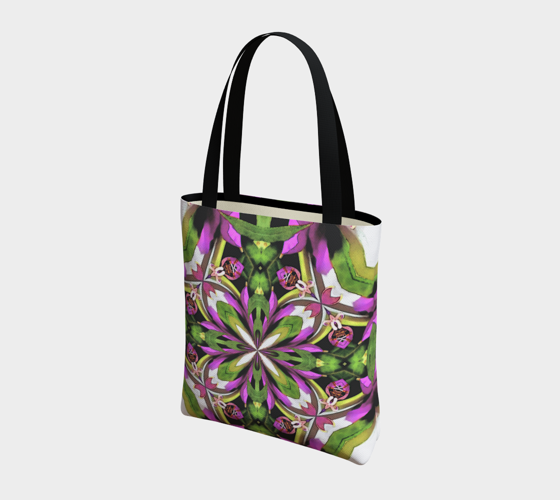 Bohemian Accessories Floral Mandala Designer Print Tote Bag