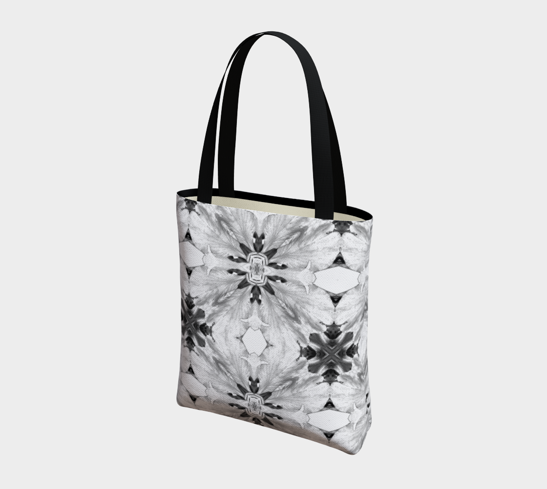 Floral Botanical Print Nature Theme Tote Bag