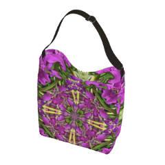 Bright Summer Floral Print Bag