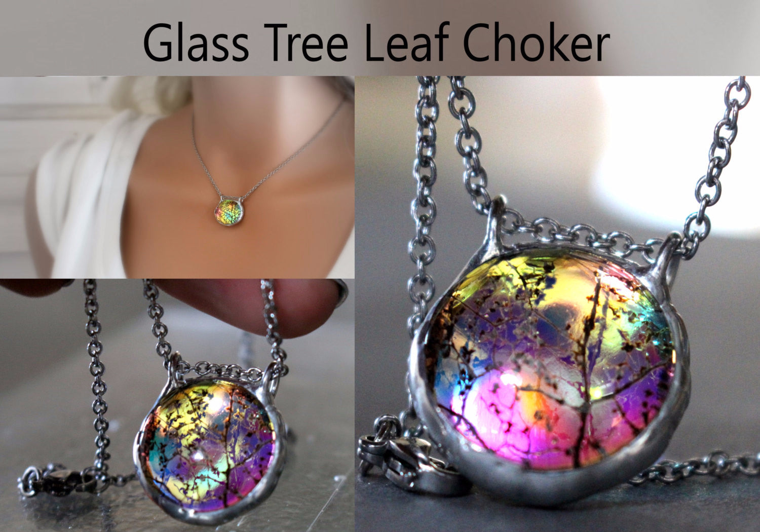 Glass Terrarium Choker
