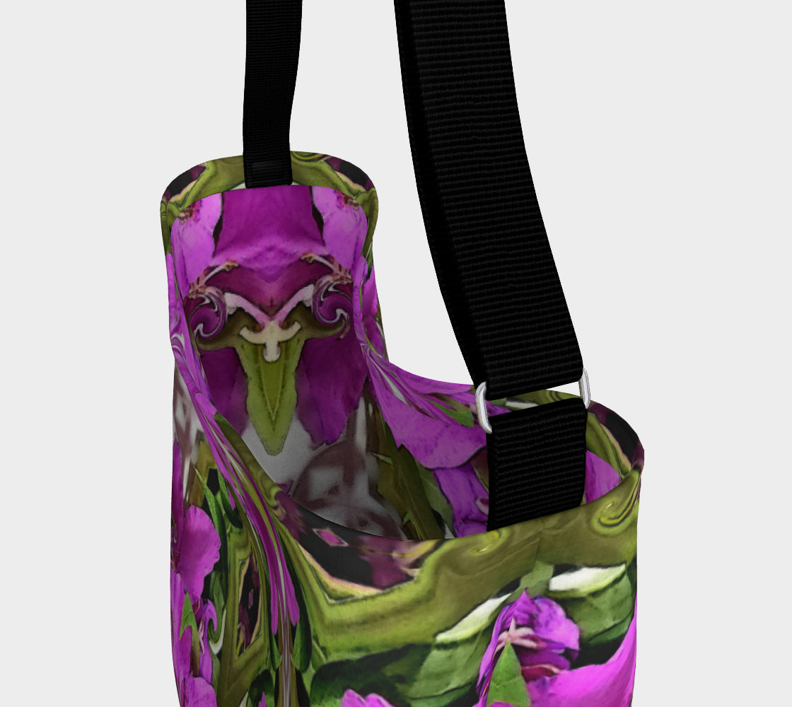 Stretchy Botanical Printed Tote Bag