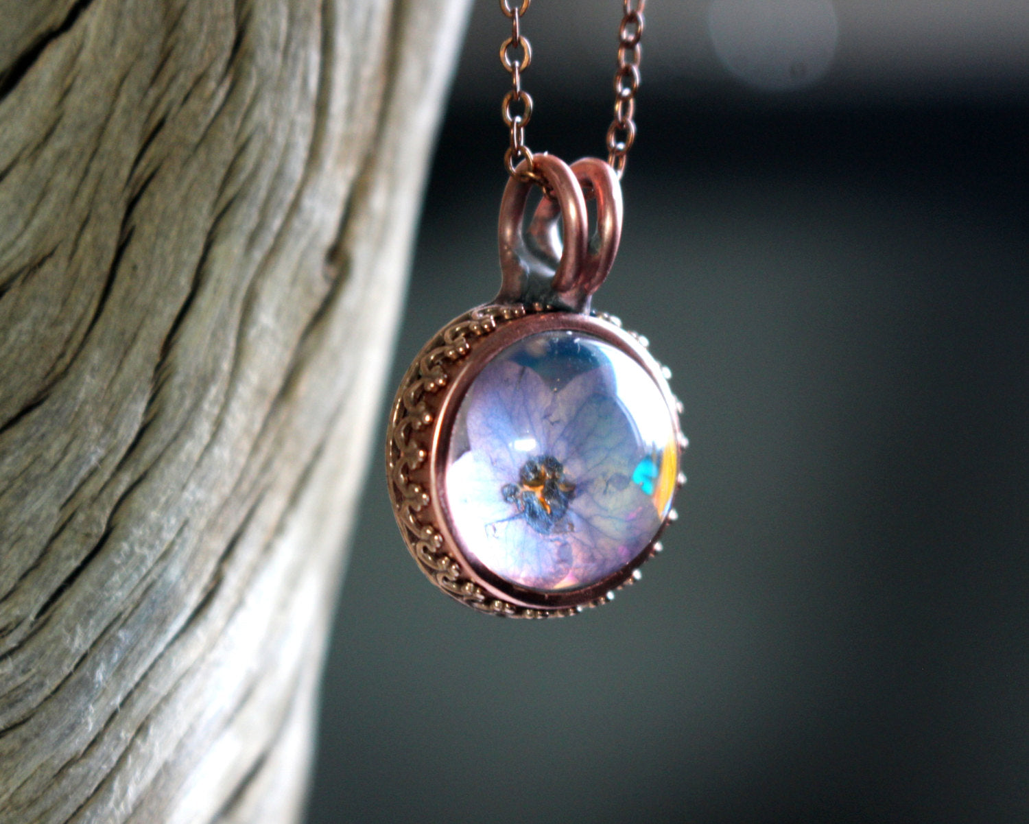 Forget Me Not Necklace Best Friend Gift