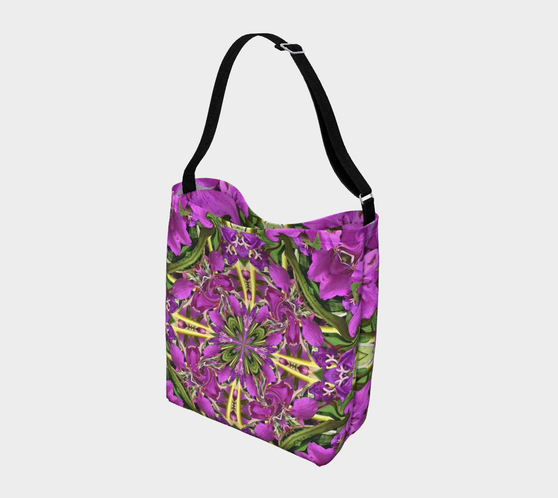 Bright Summer Floral Print Bag